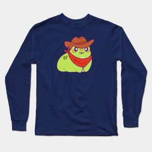 Cowboy Frog Long Sleeve T-Shirt